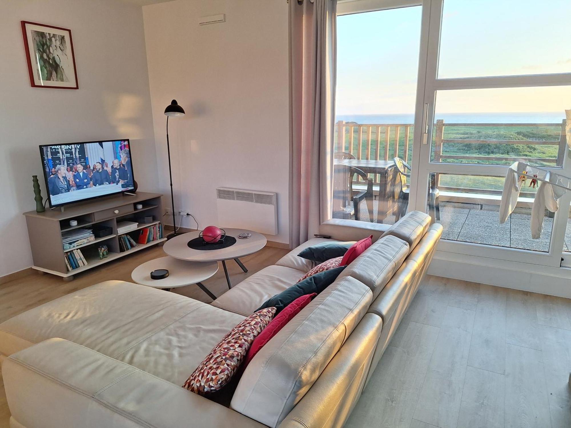 Exceptionnel Penthouse Vue Mer Wimereux Luaran gambar